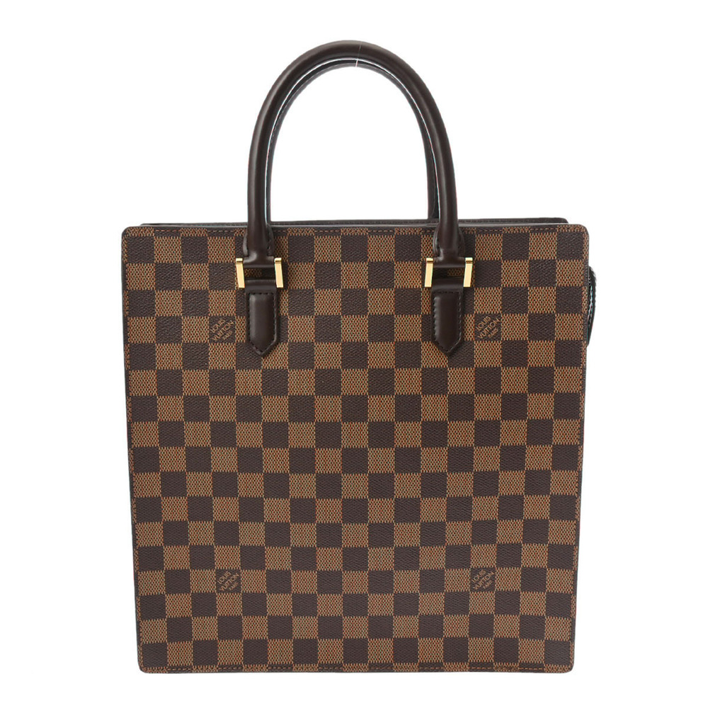 Louis Vuitton Damier Venice Tote Bag Brown Canvas Handbag